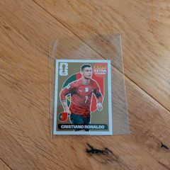 Cristiano Ronaldo Gold Panini Extra Sticker