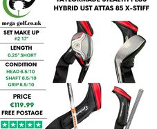 Taylormade Stealth Plus Hybrid / #2 17 Degree / UST Attas 85 X-Stiff