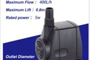 Submersible Pump Pond Pump Filter Pump Fish Tank Glass Tank Supplies Aquarium Water Pump 2w/5w/8w/16w