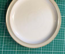 Denby Linen Salad/Dessert Plate