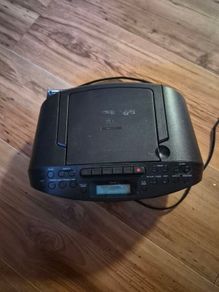 Radio and CD player