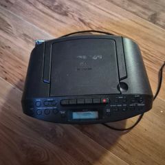 Radio and CD player
