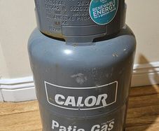 Gas cylinder empty