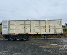 40ft Shipping Container Side Opening One Trip
