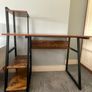 Office Desk with Shelves Image 2