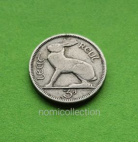 Ireland 1942 year 3 Pence.