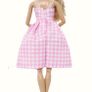 Gingham Dress for Barbie Doll Image 2