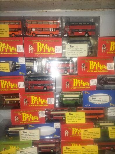 Selling My Britbus busses All Limited Edition Low Numbers some models just 600 made