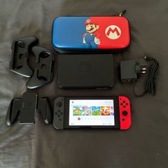Nintendo Switch V2 1Tb + Dock + Case + Charger
