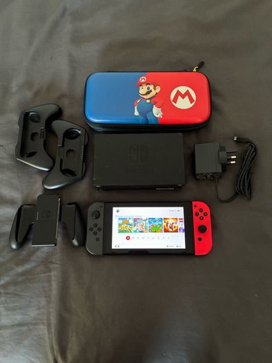 Nintendo Switch 1Tb + Dock + Case + Charger