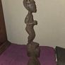 Vintage Carved African Tribal Art Statue Image 7