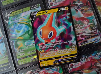 Rotom V ! Ultra Rare ! from Lost Origin Set ! 2022 ! Pokemon Card !