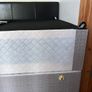 Double bed for sale, faux leather headboard. Collection from Charleville. 140x190 sm. Image 5