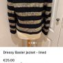 Dressy black/gold lined Basler jacket - 12-14 Image 3