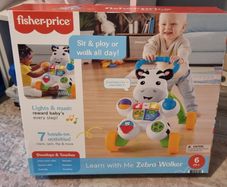 Fisher Price Zebra Walker