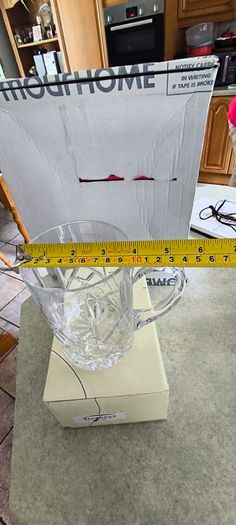 Galway Crystal Tankard boxed in mint condition.