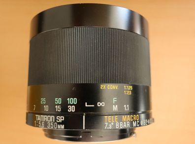 Tamron SP 350mm f/5.6 Tele Macro Mirror Lens