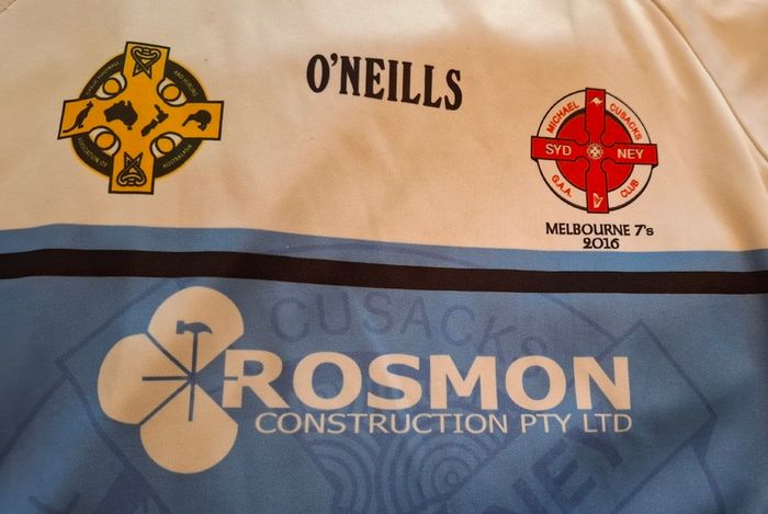Michael Cusacks GAA (Sydney Australia) O'Neills Gaelic Football Jersey (Youths 9-10 Years) FREE POST