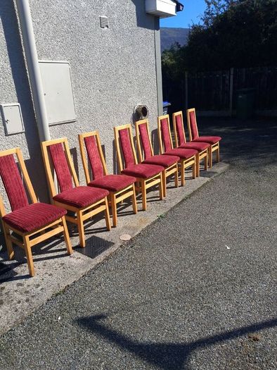 Table and  8 Dining Chairs