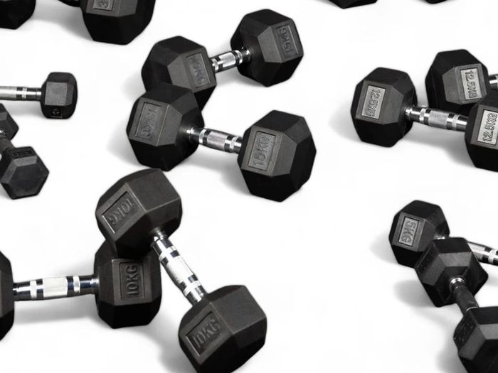 Wide range Hex Dumbbells (brand new)