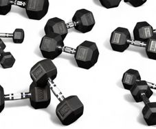 Wide range Hex Dumbbells (brand new)