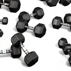 Wide range Hex Dumbbells (brand new)
