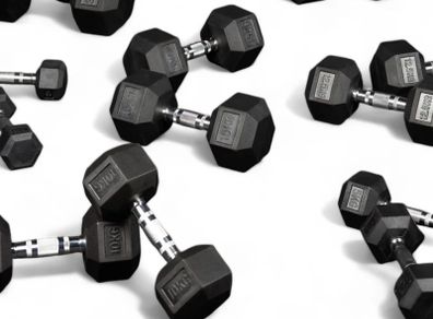 Wide range Hex Dumbbells (brand new)