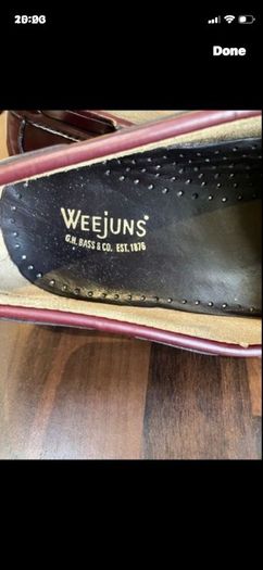 G H Bass loafers