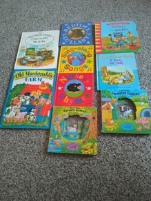 Collection of toddler books