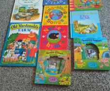 Collection of toddler books