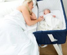 Babylo baby crib co sleeper cosleeper bed cot