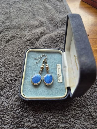 Vintage Blue Earrings