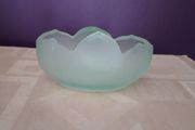 VASE - Vintage - 'Bagley ' - Frosted Glass