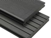 WPC Solid Decking Boards with Accessories 20 m(sqr) 2.2 m Grey