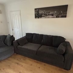 Sofa and Swivel chair