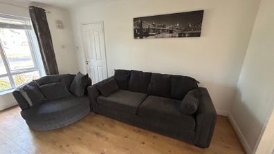 Sofa and Swivel chair