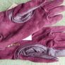 Ladies Glove - Gallery Burgundy Suede Glove Image 3