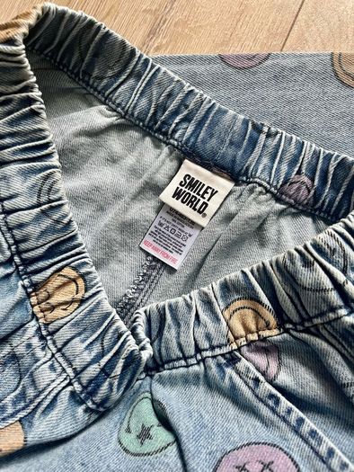 Next Smiley World girls jeans, 10/11y