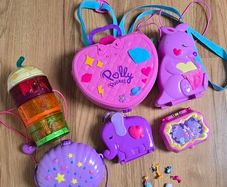 Lot of Polly Pocket toys for a girl