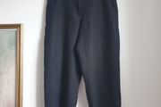 Carolyn Donelly Black Linen Trousers Size Uk 16