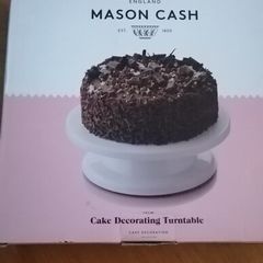 cake decorating turntable used once