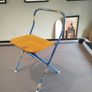 Vintage Retro School Desk, Folding Chair & Floor Easel Set - Image 2