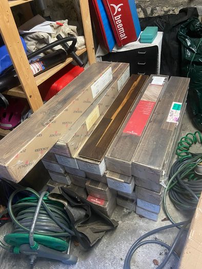 Wood flooring.