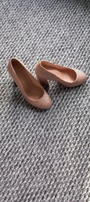 Shoes, rose gold. Pink, Size 3 new