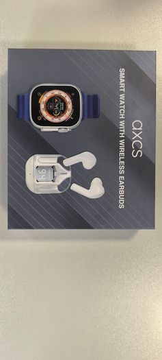 smart watch and headphones set