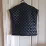 black short sleeve puffer Image 4