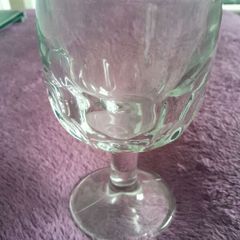 GOBLET - GLASS - Thumbprint Style - Extra Large