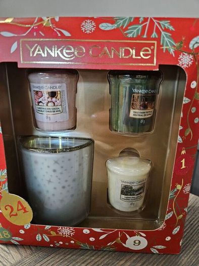 Yankee Candle Christmas Votive trio set