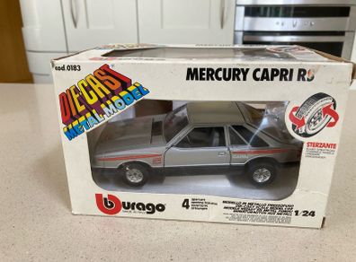 Ford Mercury Capri RS scale 1:24 Burago rare