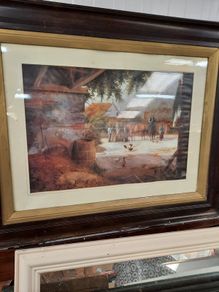 large antique picture
